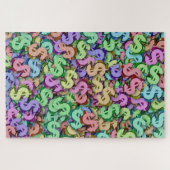 Rätsel der Geldzeichen Puzzle (Horizontal)