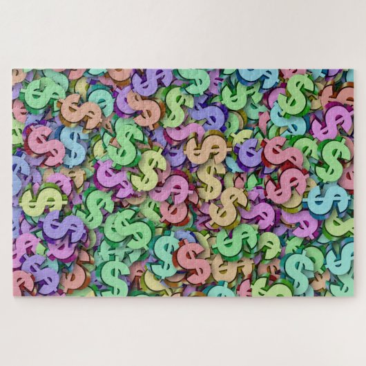 Rätsel der Geldzeichen Puzzle (Horizontal)