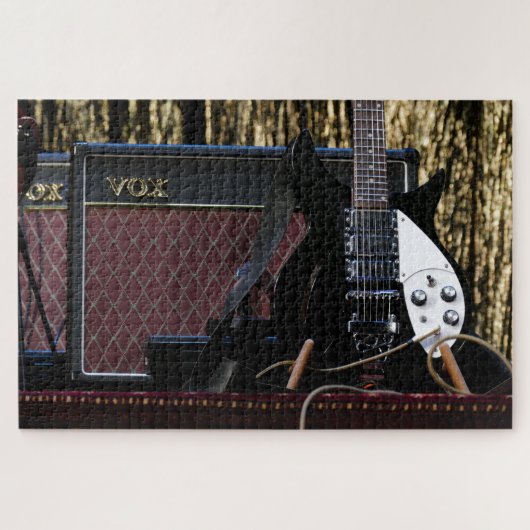 Rätsel der Gitarrengeräte Puzzle (Horizontal)