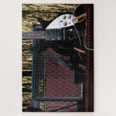 Rätsel der Gitarrengeräte Puzzle (Vertikal)