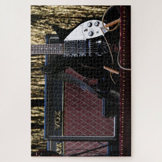 Rätsel der Gitarrengeräte Puzzle (Vertikal)
