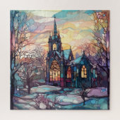 Rätsel der Glaskirche Puzzle (Vertikal)