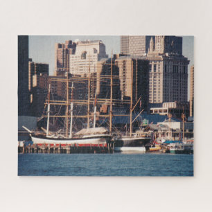 Rätsel der großen Schiffe in New York Puzzle