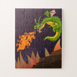 Rätsel der grünen Drachen Puzzle