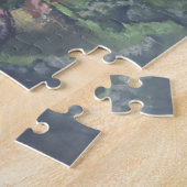 Rätsel der grünen Frühlingslandschaft Puzzle (Seite)