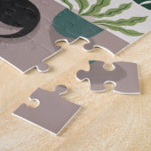 Rätsel der grünen Pflanze, der Monstera und der Sc Puzzle (Seite)