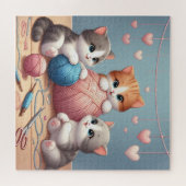 Rätsel der Katzen Puzzle (Horizontal)