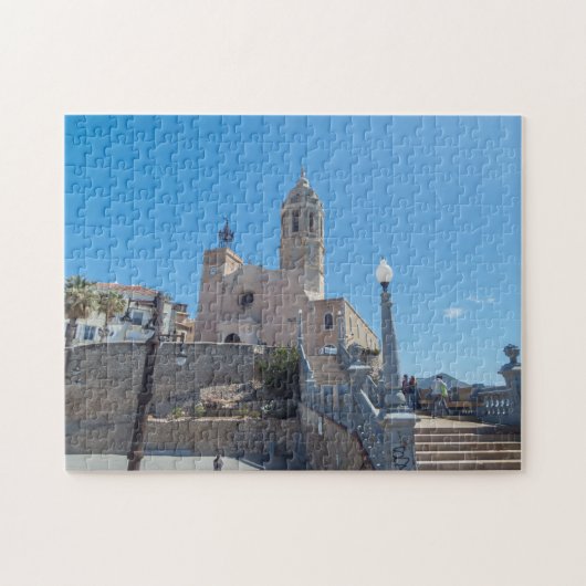 Rätsel der Kirchenansicht Puzzle (Horizontal)