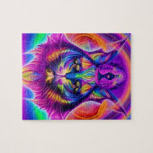 Rätsel der mystischen Katze Puzzle (Horizontal)