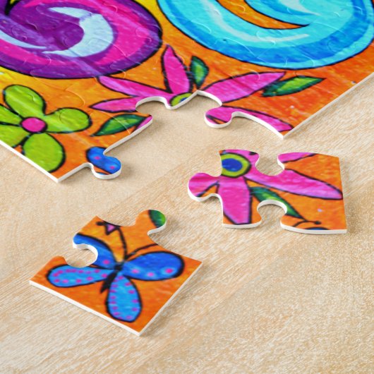 Rätsel der psychedelischen Magie Puzzle (Seite)