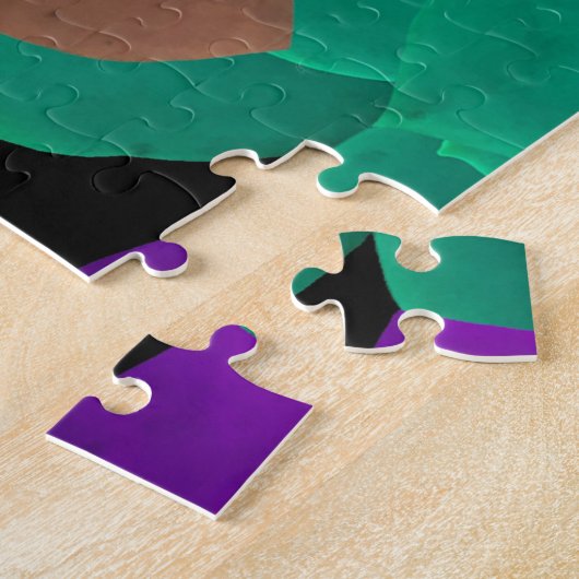 Rätsel der Regenbogen-Blume Puzzle (Seite)