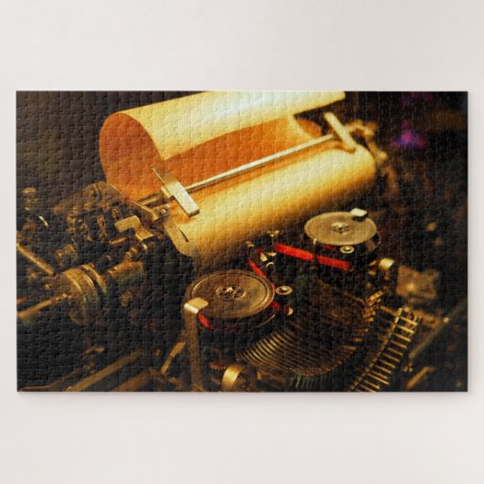 Rätsel der Schreibmaschine Puzzle (Horizontal)