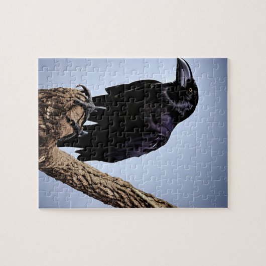 Rätsel der schwarzen Krähe Puzzle (Horizontal)