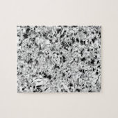 Rätsel der schwarzen und weißen Formen Puzzle (Horizontal)