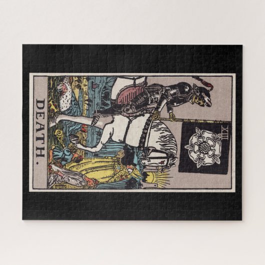 Rätsel der Todeskarte für Tarots Puzzle (Horizontal)