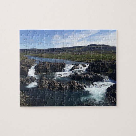 Rätsel der Wasserfälle Puzzle (Horizontal)