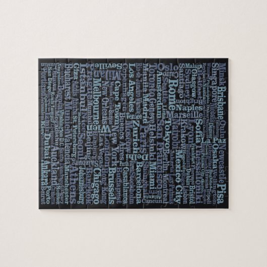 Rätsel der Weltstädte Puzzle (Horizontal)