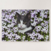 Rätsel der Wiesenkatze Puzzle (Horizontal)