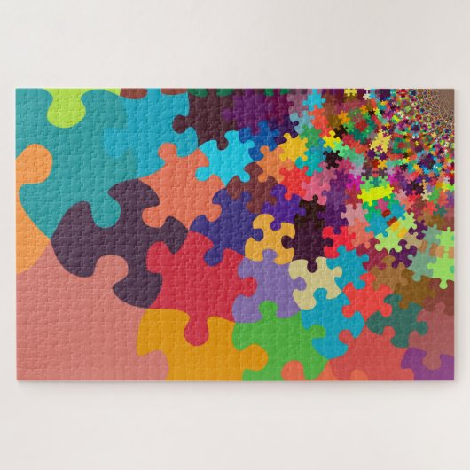 Rätsel des Fraktals Puzzle (Horizontal)