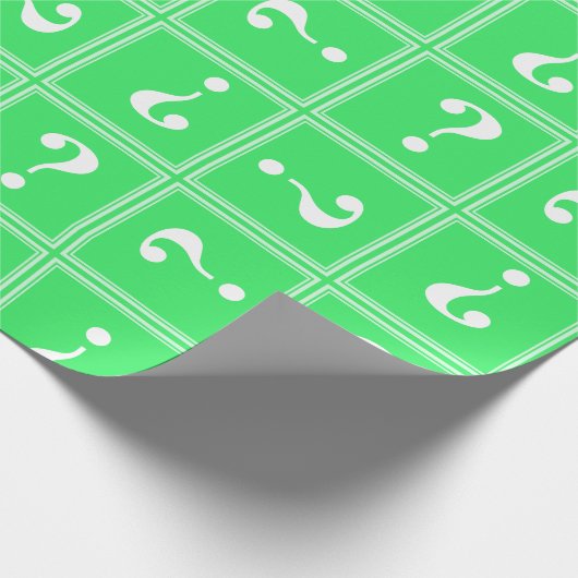 Rätsel des Frühlings Geschenkpapier (Ecke)