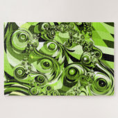 Rätsel des grünen Chaos Puzzle (Horizontal)