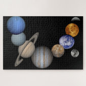 Rätsel des NASA-Sonnensystems Puzzle (Horizontal)