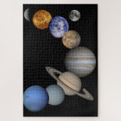 Rätsel des NASA-Sonnensystems Puzzle (Vertikal)