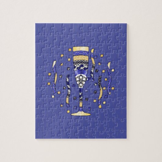 Rätsel des Neujahrs Puzzle (Vertikal)