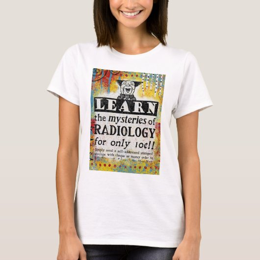 Rätsel des radiologischen T - Shirt - Funny Radiol (Vorderseite)