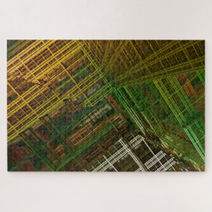 Rätsel des städtischen Fraktals Puzzle