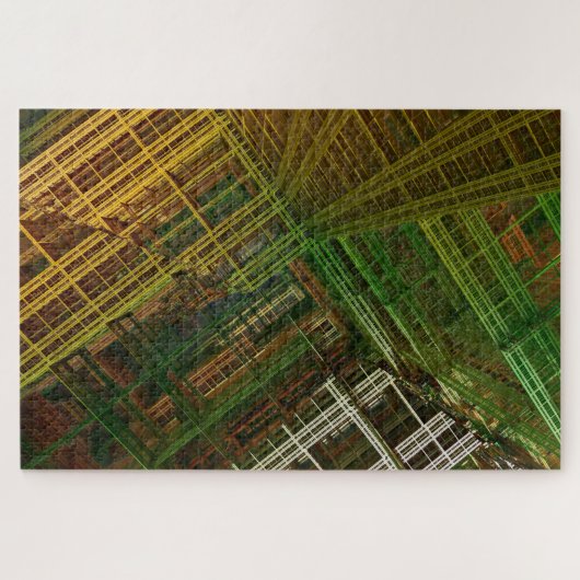 Rätsel des städtischen Fraktals Puzzle (Horizontal)