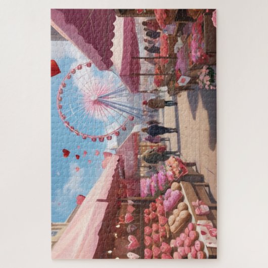 Rätsel des Valentinstag Puzzle (Vertikal)