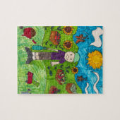 Rätsel: Ernte der Zeit auf dem Bauernhof mit Bauer Puzzle (Horizontal)