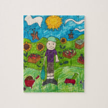 Rätsel: Ernte der Zeit auf dem Bauernhof mit Bauer