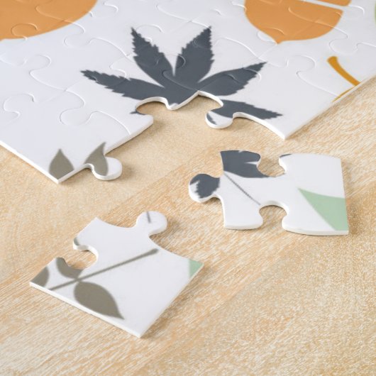 Rätsel - Fallende Blätter Puzzle (Seite)