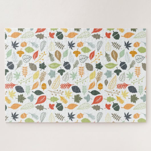 Rätsel - Fallende Blätter Puzzle (Horizontal)