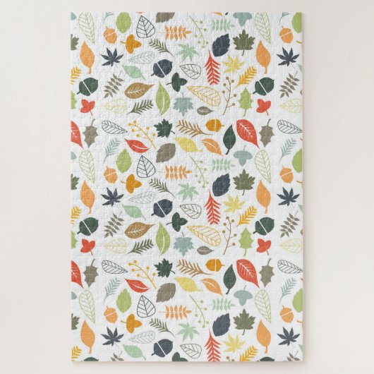 Rätsel - Fallende Blätter Puzzle (Vertikal)