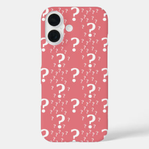 Rätsel-Fragezeichen iPhone 16 Hülle