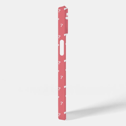 Rätsel-Fragezeichen Case-Mate iPhone Hülle (Rückseite / Rechts)