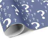 Rätsel-Fragezeichen Geschenkpapier (Rolleneckpunkt)