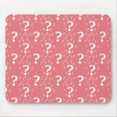 Rätsel-Fragezeichen Mousepad (Vorne)