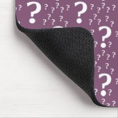 Rätsel-Fragezeichen Mousepad (Ecke)