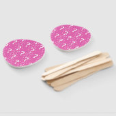 Rätsel-Fragezeichen rätseln pink Fächer (Non-assembled)