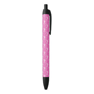 Rätsel-Fragezeichen rätseln pink Kugelschreiber