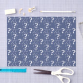 Rätsel-Fragezeichen Seidenpapier (Handwerk)