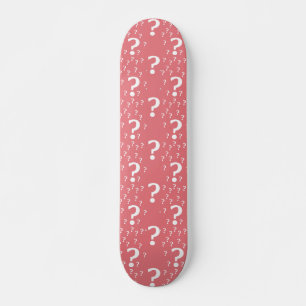 Rätsel-Fragezeichen Skateboard