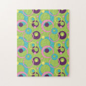 Rätsel Funky Green Circles Puzzle (Vertikal)
