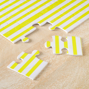 Rätsel Gelb & Weiß Streifen Puzzle