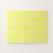 Rätsel Gelb & Weiß Streifen Puzzle (Horizontal)