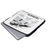 Rätsel gelöst! Notebook-Gehäuse Laptopschutzhülle (Vorne Knopf)